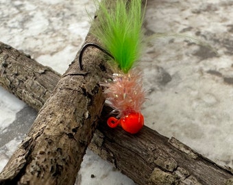 Custom Hand-Tied Crappie Jigs: Expertly Crafted Lures for Your Next Fishing Adventure!