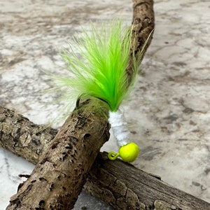 Custom Hand-Tied Crappie Jigs: Expertly Crafted Lures for Your Next Fishing Adventure!