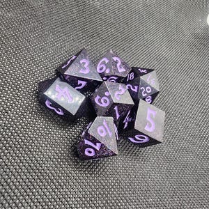 Polyhedral dice set