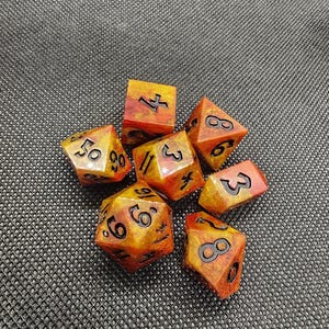 Polyhedral dice set