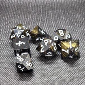 polyhedral dice set