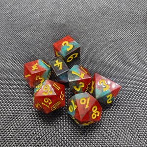 Polyhedral dice set