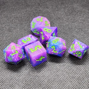 polyhedral dice set