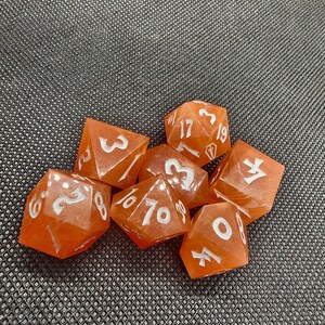 Polyhedral dice set
