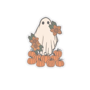 Fall Ghost Sticker