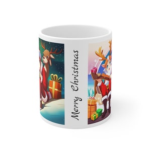 Cute Xmas Ceramic Mug 11oz