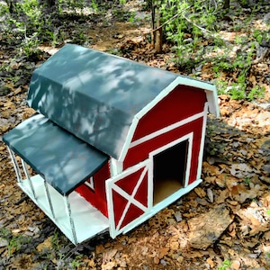 Maison en carton pour chat, jolie maison pour chat, grange pour chat, berceau pour chat, jolie maison, maison pour chat personnalisée, maison pour chat