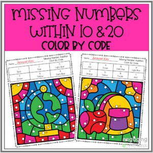 Addition Color by Code FREEBIE - Etsy
