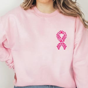 Breast Cancer Sweatshirt, Breast Cancer Awareness Sweatshirt, Breast Cancer Survivor Sweatshirt, Cancer Fighter Gifts, Cancer Survivor Gifts