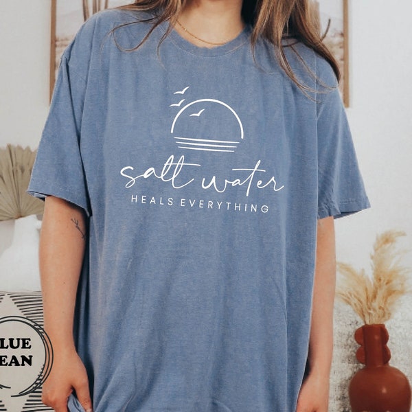 Beach Shirts, Vacation Tee, Summer T-Shirt, Comfort Colors®, Ocean Tee, Travel T-Shirt, Beach Lover Shirt, Beach Tee, Aesthetic Beach Shirt