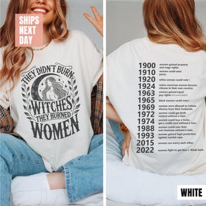 They Didn't Burn Witches They Burned Women, Feminist Witch Sweatshirt, Liberal Witch, Bury The Patriarchy, Spooky Liberal, Witchy Feminist