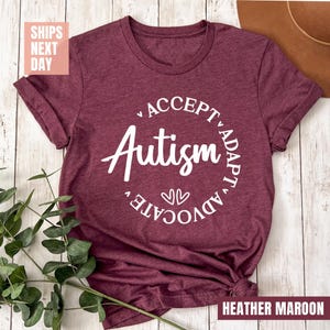 The soft textured Heather Maroon has an ideal design for those who want to make a difference. Add meaning to your daily style.