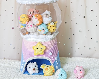 Crochet Gumball Machine E-Book(Printable PDF)