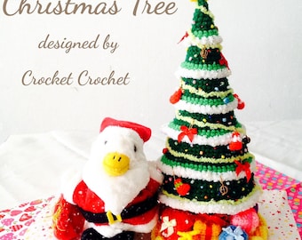 Crochet Christmas Tree Mini E-Book (Printable PDF)