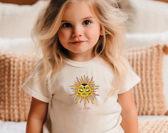 Kid/Baby Lil Virgo Astrology Sign Tee, Baby Astrology Sign T-shirt, Toddler Astrology Sign T-shirt, Zodiac Tee for Baby Toddler Kids