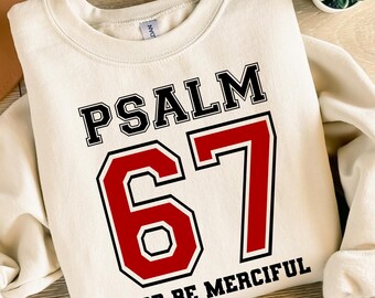 Psalm 67 SVG, God Bless You SVG PNG, Psalm 67 Christian 6 7 Svg Png, Six Seven Funny Meme Design, Instant Download, Viral Six Seven Png