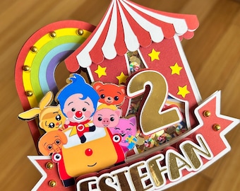 Plim plim cake topper, Plim plim topper, Plim plim party