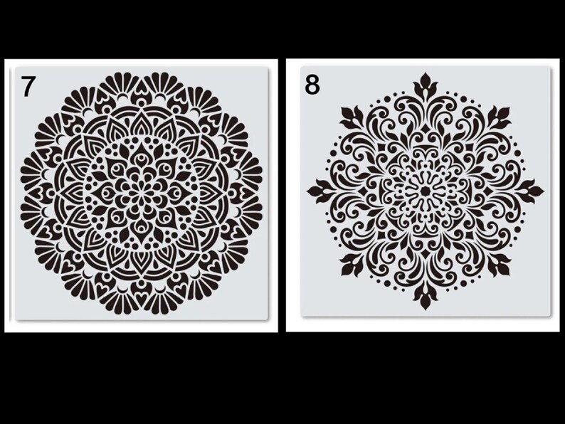 Large Wall Stencil For Painting 12inch Large Mandala Stencil For Il 794xN.5450965169 Bn2x