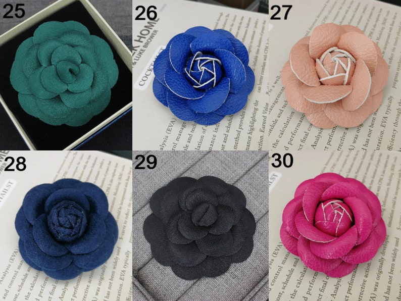 Luxury Big Brooches for Woman Scarves Buckle Pin Cloth Art Fabric Flower Brooch Fashion Clothing Jewelry Accessories Girls Gifts image 8