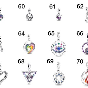 925 Sterling Silber Charms Verbindung Anhänger Fit Original charm MICH Armband Für Frauen DIY Mode Kleine Schmuck Heißer Verkauf Bild 10