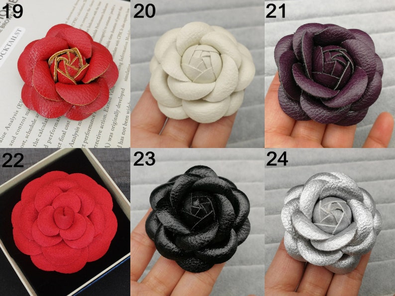 Luxury Big Brooches for Woman Scarves Buckle Pin Cloth Art Fabric Flower Brooch Fashion Clothing Jewelry Accessories Girls Gifts image 7