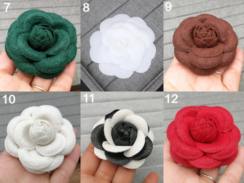 Luxury Big Brooches for Woman Scarves Buckle Pin Cloth Art Fabric Flower Brooch Fashion Clothing Jewelry Accessories Girls Gifts image 5