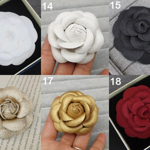 Luxury Big Brooches for Woman Scarves Buckle Pin Cloth Art Fabric Flower Brooch Fashion Clothing Jewelry Accessories Girls Gifts image 6