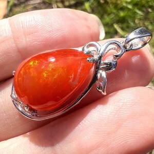 Sunset Fire Opal Etsy