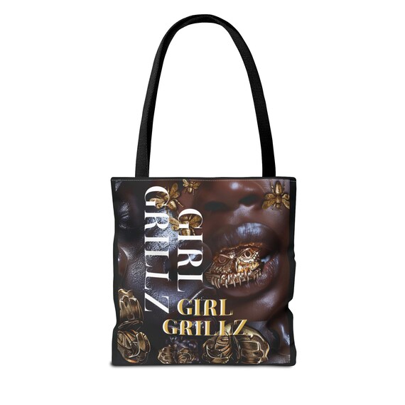 City Street Market-Farmers Market-Black Girl Magic Tote Bag (AOP)