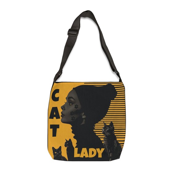 Cat Lady- Harris 2024-Understand the Assignment Adjustable Tote Bag