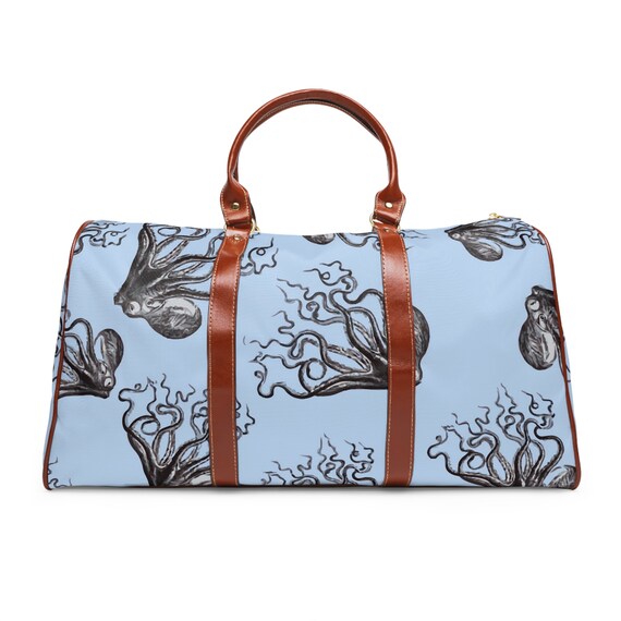 Under the Sea Ocean Vibes Waterproof Weekender Travel Bag: Ocean Vibes