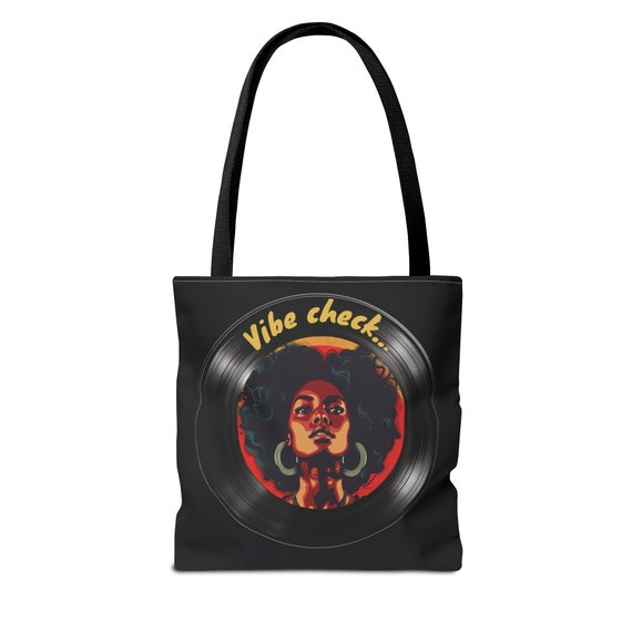 Urban City Street Market-Farmers Market-Black Girl Magic Tote Bag (AOP)
