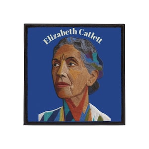 エリザベス・キャトレット肖像パッチ｜アートマスターズコレクション アイロン接着パッチ