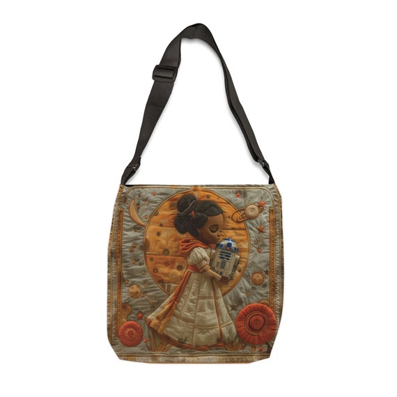 Star Princess Moon Bag- Adjustable Tote Bag AOP)