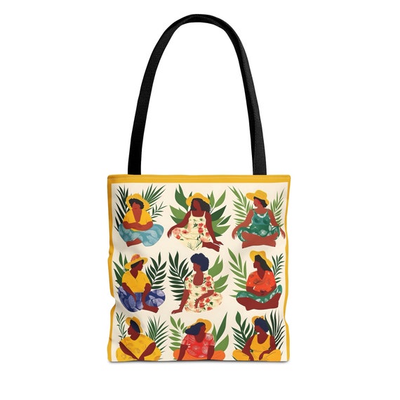 Celebrate All Women-Beach Bag-Black Girl Magic Tote Bag (AOP)
