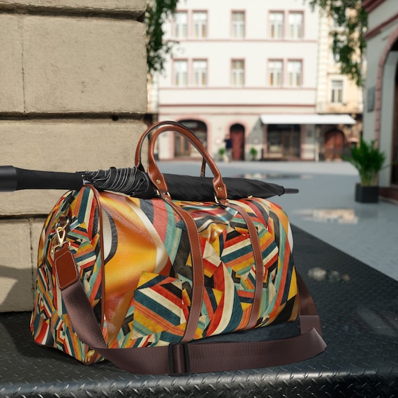 Black Girl Magic Silk Scarf Like Weekender Travel Bag: Kaleidoscoped She Boujie
