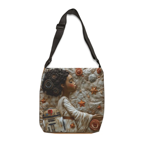 Star Princess Moon Bag- Adjustable Tote Bag AOP)