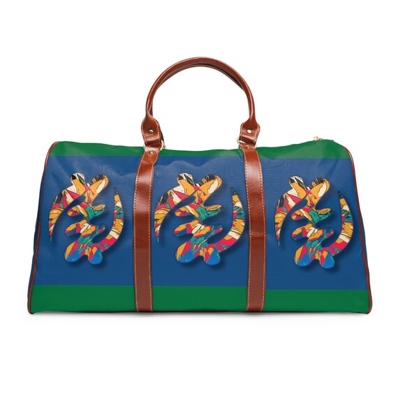 Adinkra Weekender Travel Bag: Gye Nyame-Black Girl Magic