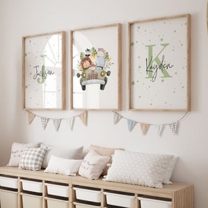 Nombres de gemelos personalizados Impresión digital para habitación de niños, Arte de pared de guardería para gemelos, Póster de pared de hermanos personalizado imprimible, Regalo de bienvenida para bebés