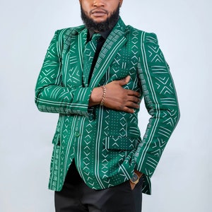 Emerald green blazer mens deals