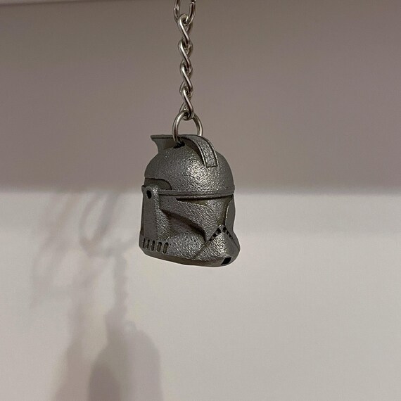 Clone Trooper Star Wars Inspired Metal Keychain Etsy