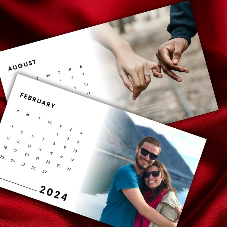 Editable Printable 2024 Calendar, Pdf Calendar 2024, Digital Calendar