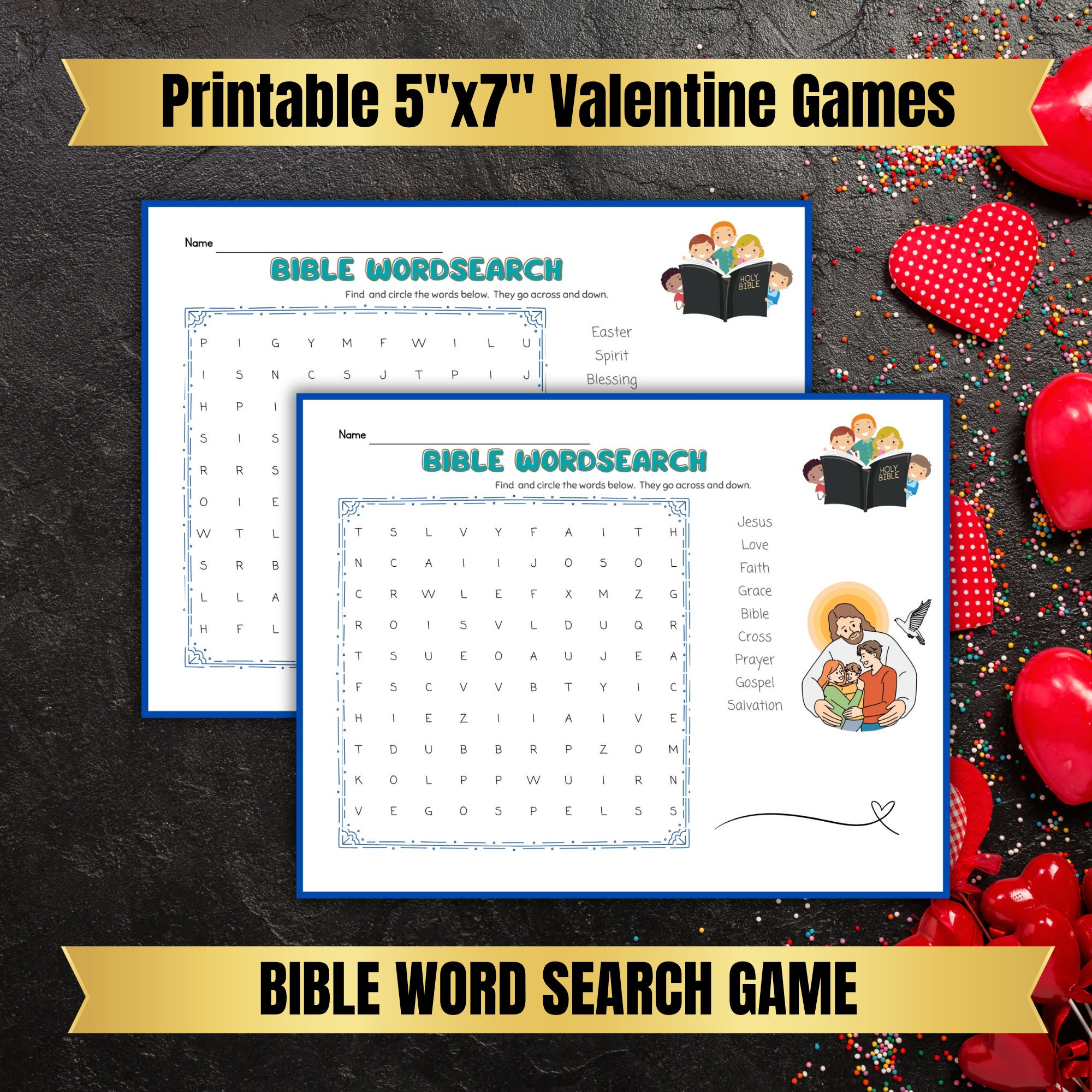 Printable Classroom Valentine | Christian Valentine, Valentine Card for ...