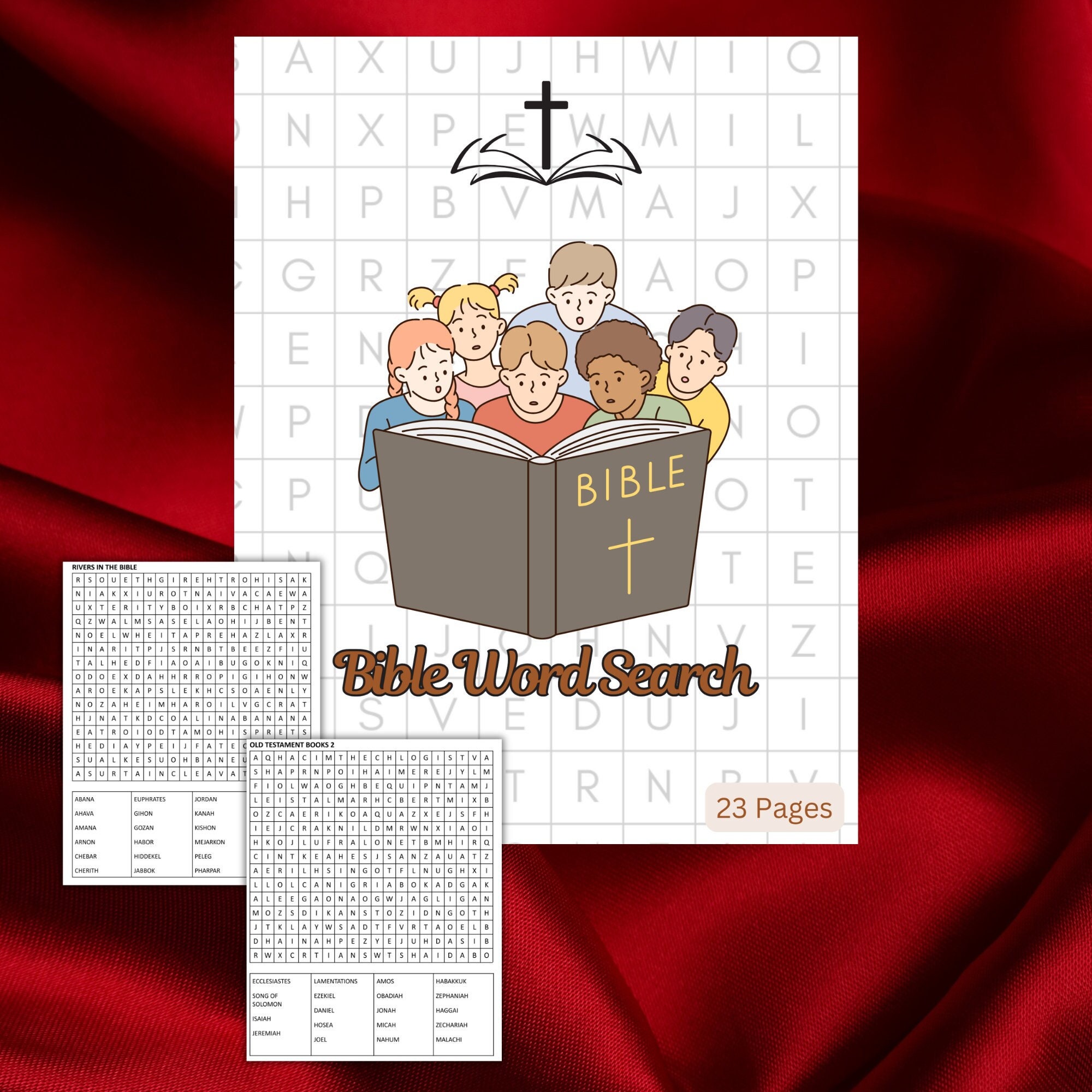 Bible Word Search Printable, Childrens Ministry Word Search Printable ...
