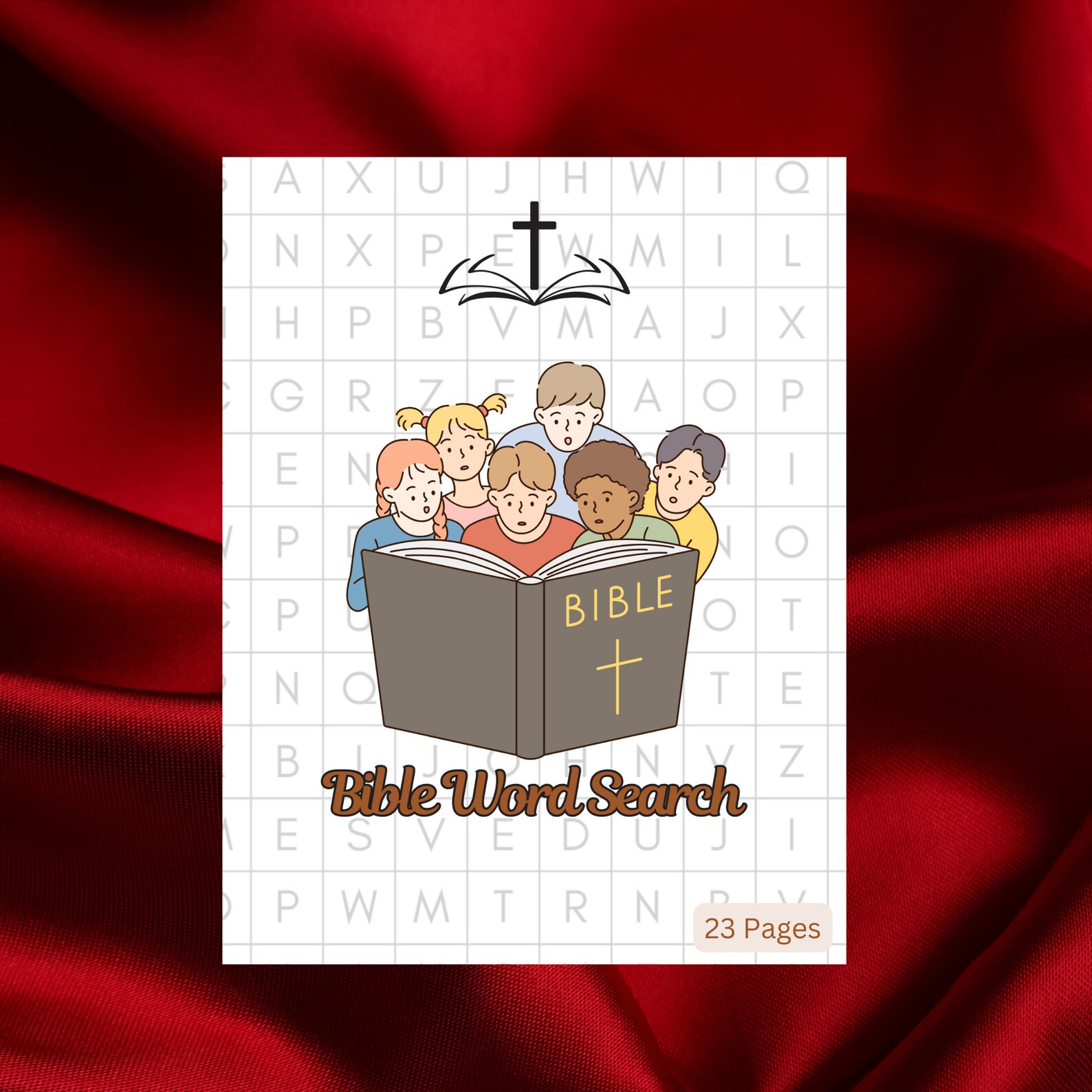 Bible Word Search Printable, Childrens Ministry Word Search Printable ...