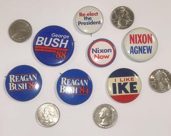 Vintage Politix Pins