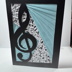 Tarjeta de nota musical