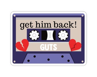 get him back! Cassette Sticker GUTS OR