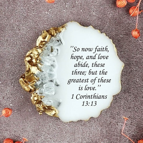 Church Favor For Guest,Bible Quote Magnet,Bible Verse Fridge Magnet,1 Corinthiens 1313,Scripture Magnet,Christian Gifts,First Communion Gift