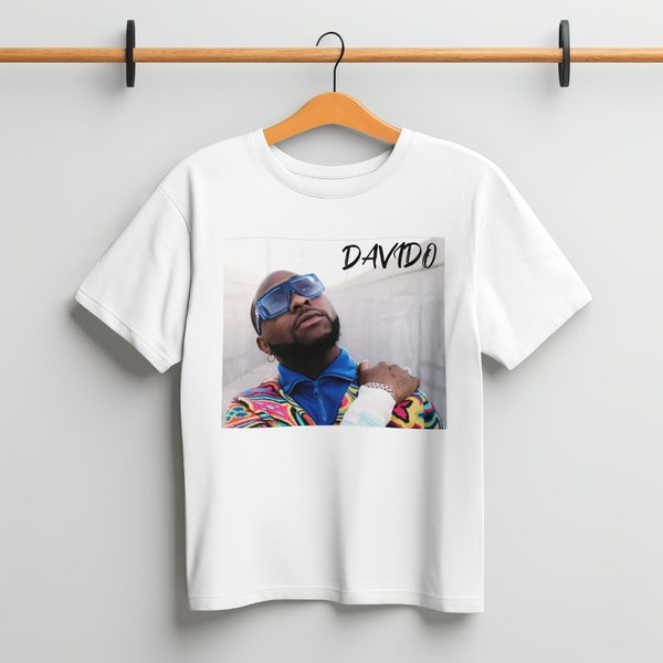 Davido graphic tshirt, davido merch concert tour, gift afrobeat fan, nigerian singer shirt, trendy unisex african shirt, davido album tee